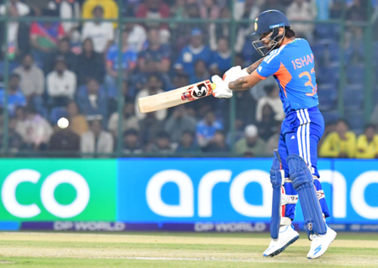 ইশান কিশনের দুর্দান্ত ফিফটি, টি২০ বিশ্বকাপে নতুন রেকর্ড