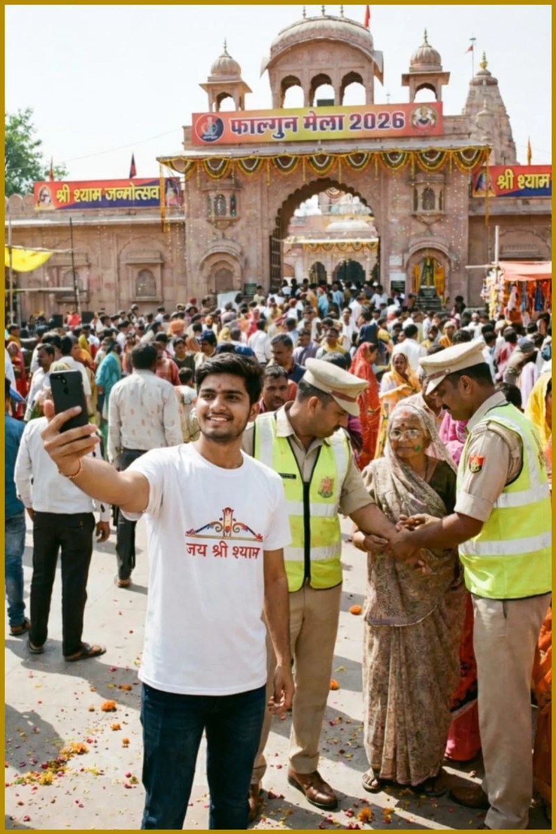 খাতু শ্যামজি মেলার সেলফি প্রতিযোগিতা শুরু