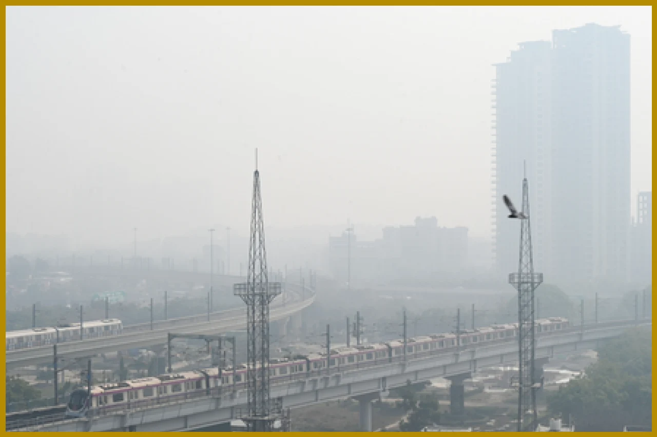 এনসিআরে বায়ু গুণমান আবার খারাপ হচ্ছে