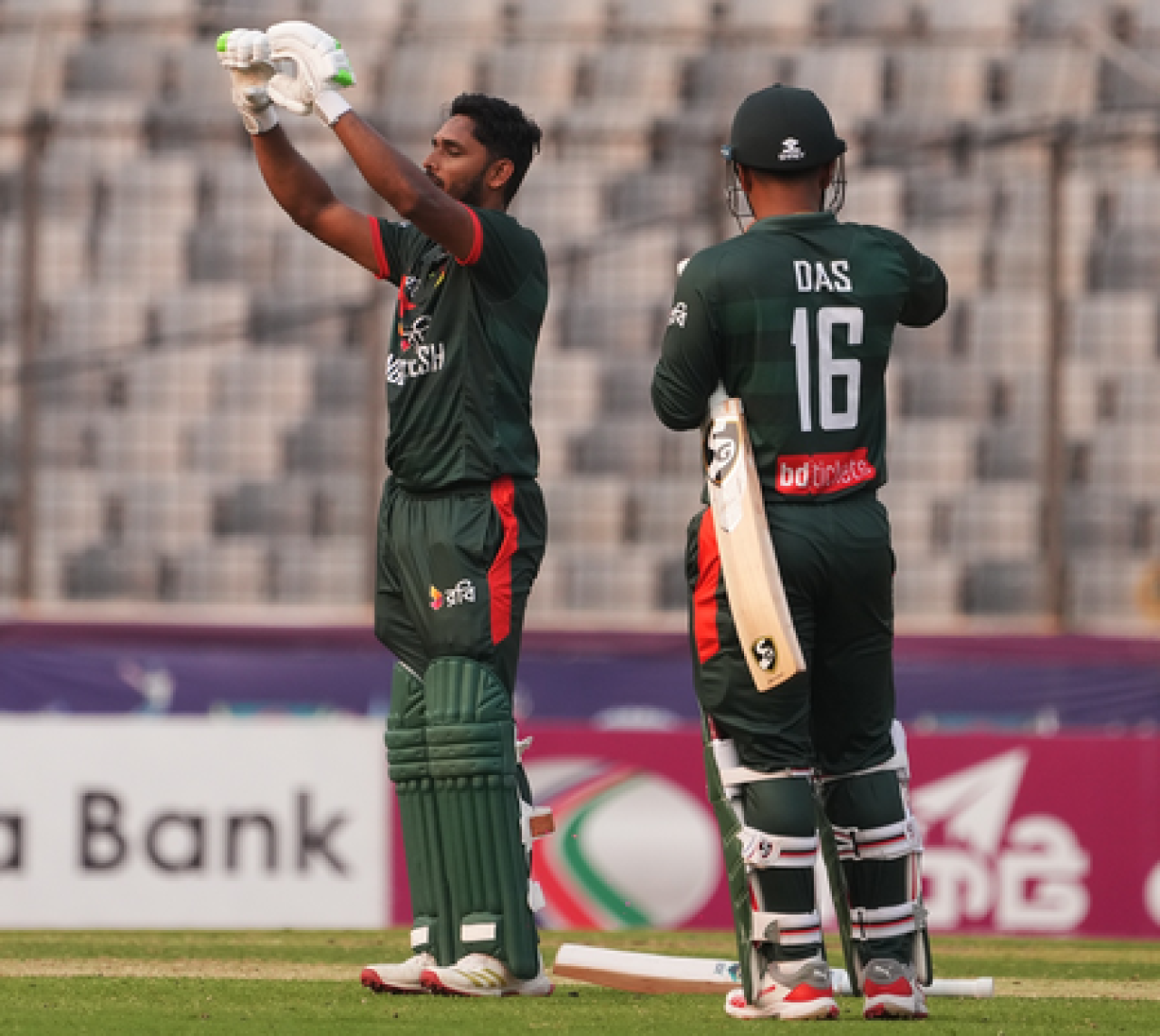 তঞ্জিদ ও তাসকিনের দুর্দান্ত পারফরম্যান্সে পাকিস্তানের বিরুদ্ধে বাংলাদেশ জয়ী