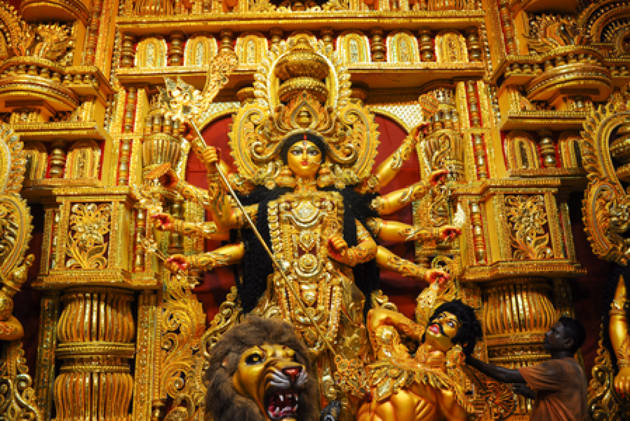 নবদর্শনের অষ্টমীতে মহাগৌরীর পূজা ও শুভ যোগের সংযোগ