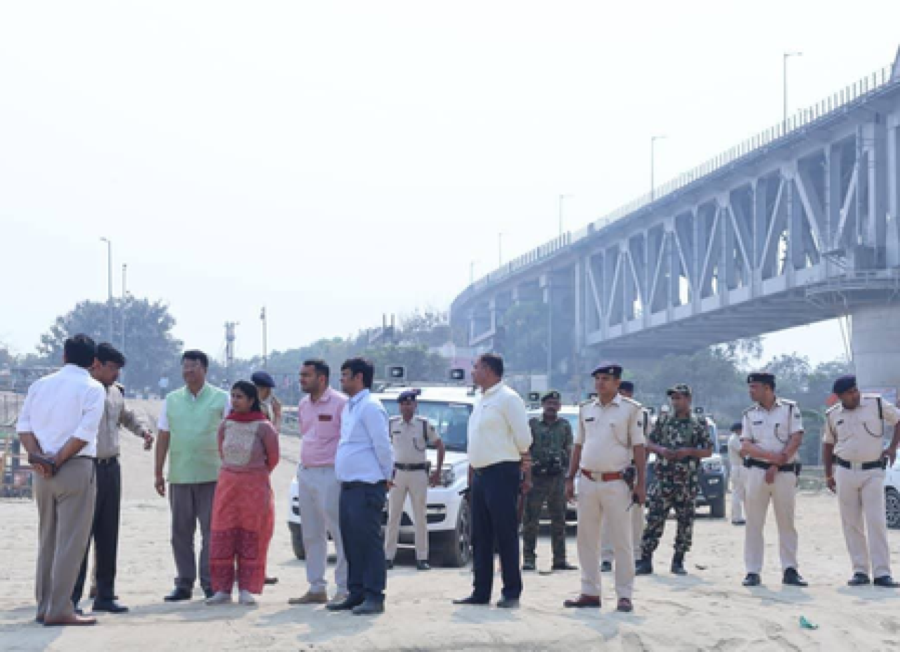 পাটনায় চৈতী ছটের প্রস্তুতি চূড়ান্ত পর্যায়ে, আটটি ছট ঘাট বিপজ্জনক ঘোষণা