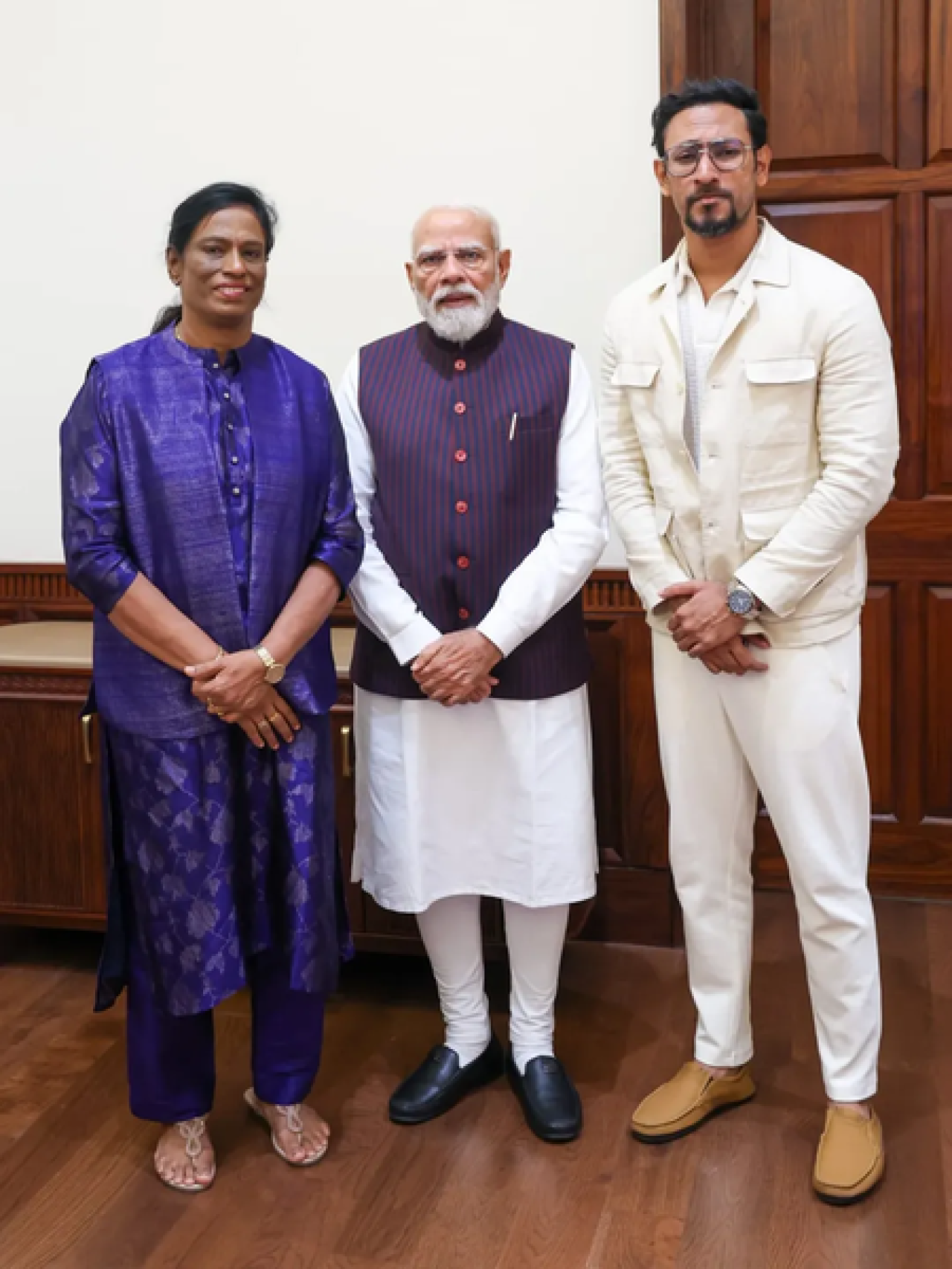 পি.টি. উষার প্রধানমন্ত্রী মোদির সাথে স্মরণীয় সাক্ষাৎ