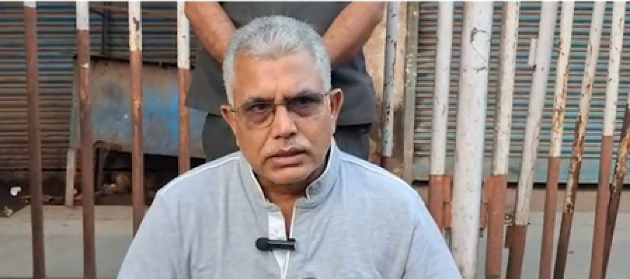 বাংলাদেশ থেকে আসা অনুপ্রবেশকারীরা দেশকে ধ্বংস করছে: দিলীপ ঘোষ
