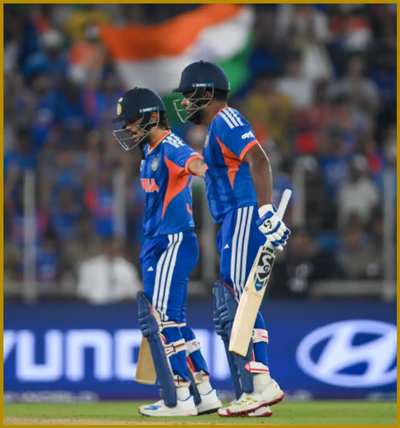 ভারত টি২০ বিশ্বকাপ ফাইনালে ২৫৬ রানের বিশাল লক্ষ্য নির্ধারণ করেছে