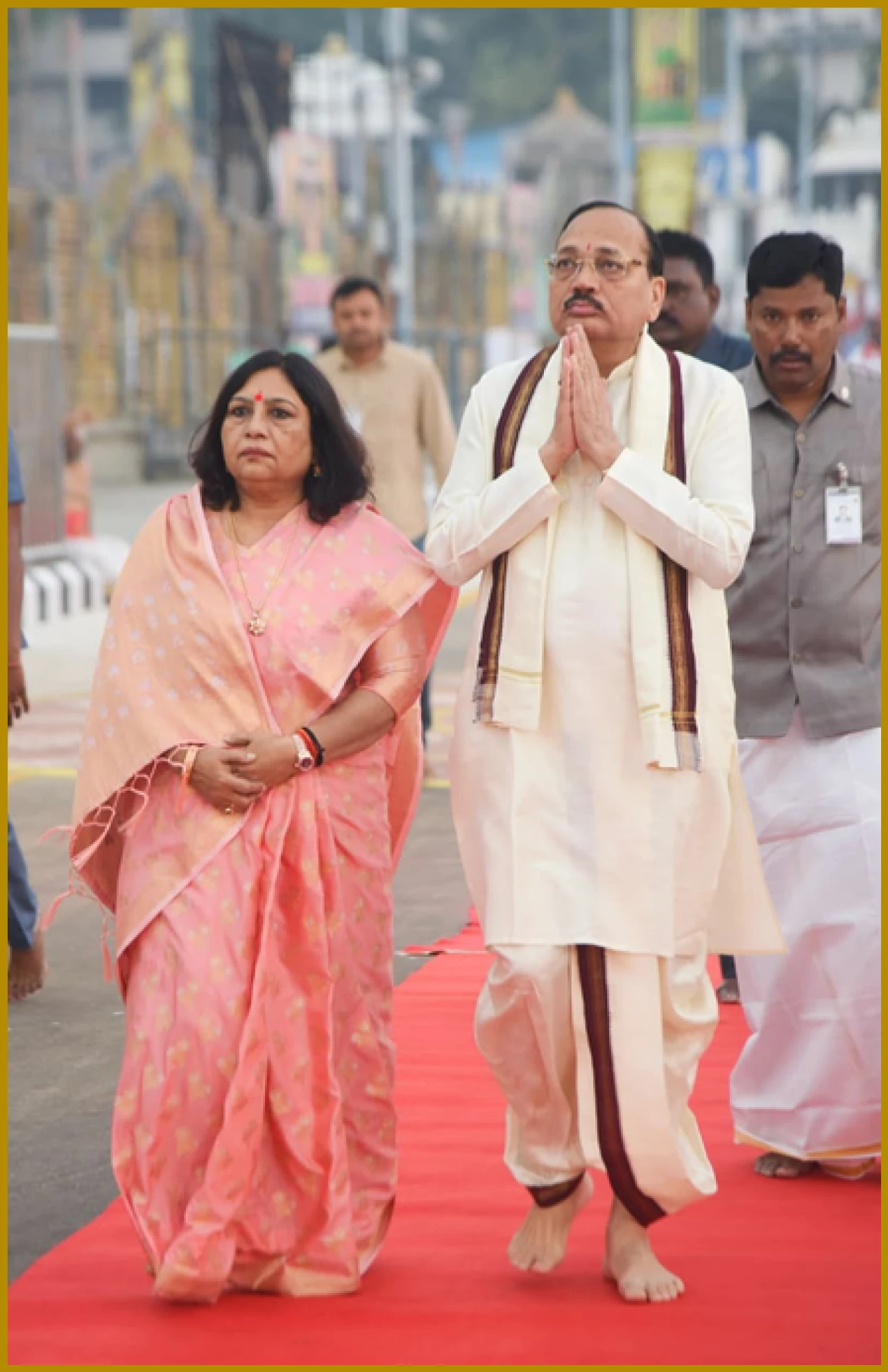 ভারতের প্রধান বিচারপতি সূর্যকান্তের তিরুমালা মন্দির পরিদর্শন