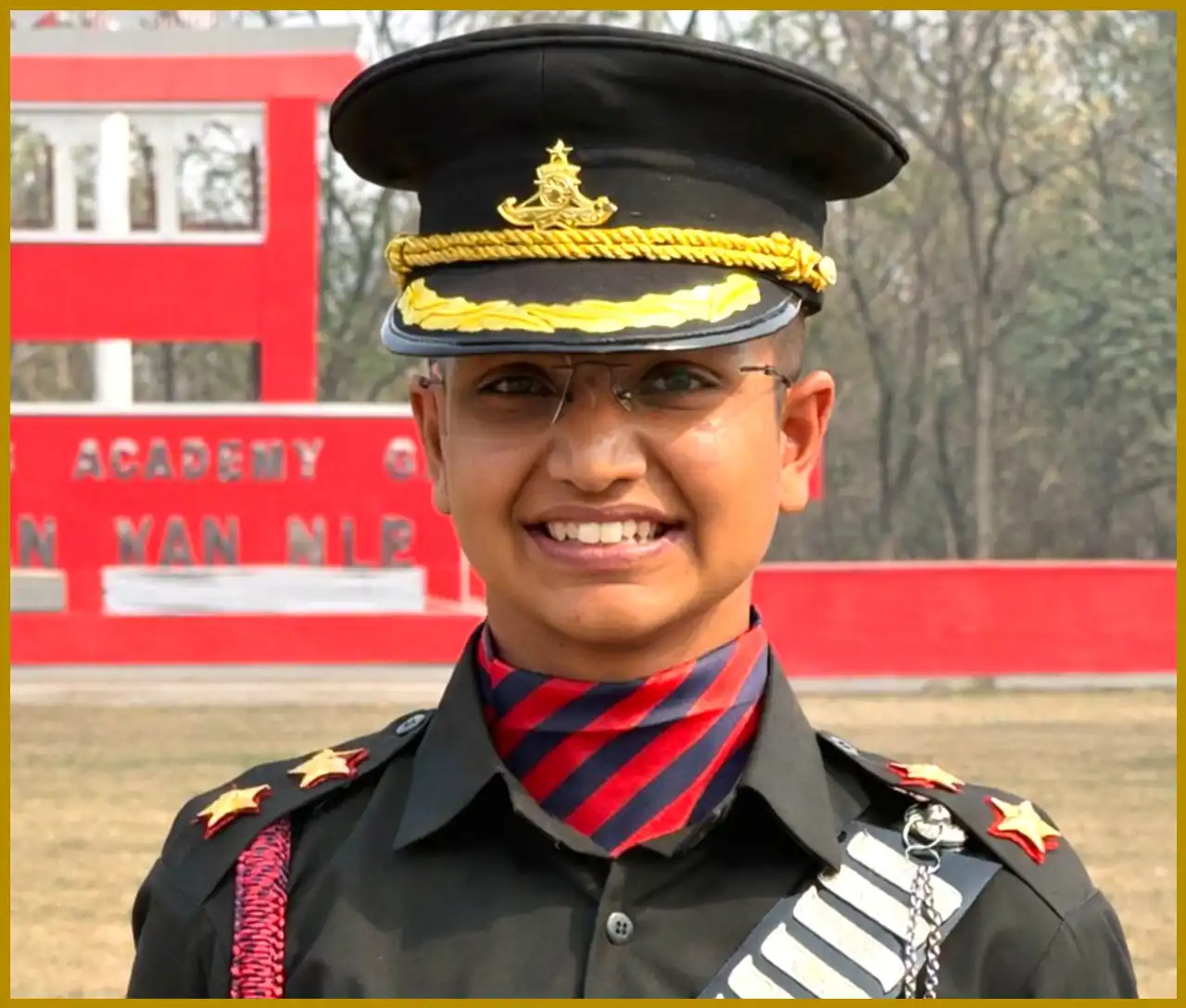 লেফটেন্যান্ট শ্রেয়া বেঞ্জামিনের জন্য উদয়পুরে grand স্বাগত