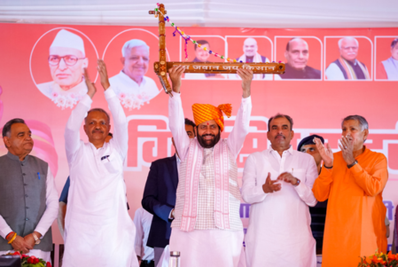 কৃষকদের স্বার্থে নতুন উদ্যোগ গ্রহণ করেছে সরকার: নায়ব সিং স্যিনি