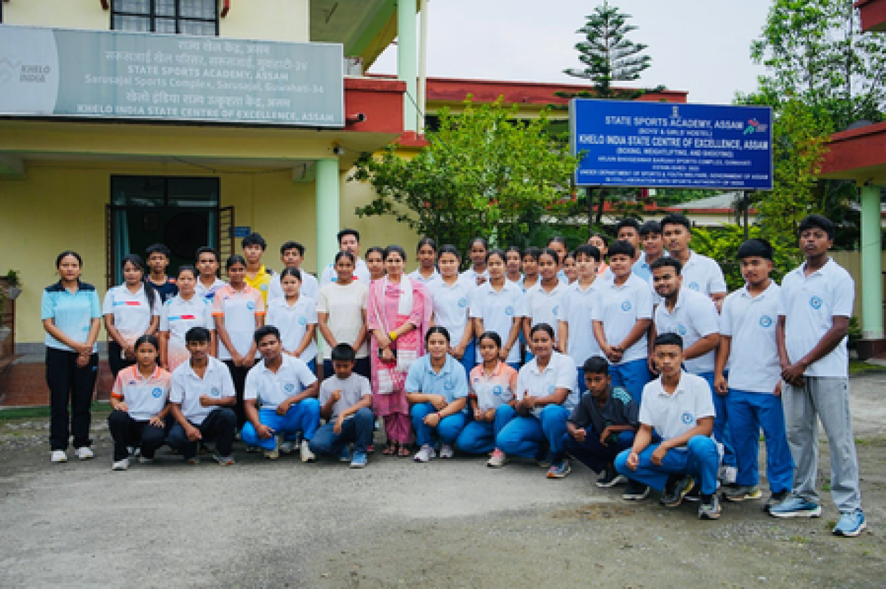 গुवাহাটি সফরে কেন্দ্রীয় ক্রীড়া মন্ত্রী রক্ষা খড়সে, ক্রীড়া উন্নয়নের নতুন দিগন্ত