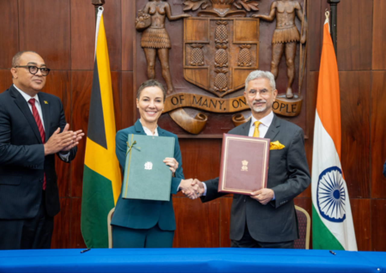 ভারত ও জামাইকার মধ্যে সহযোগিতার পর্যালোচনা, এস. जयশঙ্কর বলেছেন উন্নয়ন সহযোগিতা মূল ভিত্তি