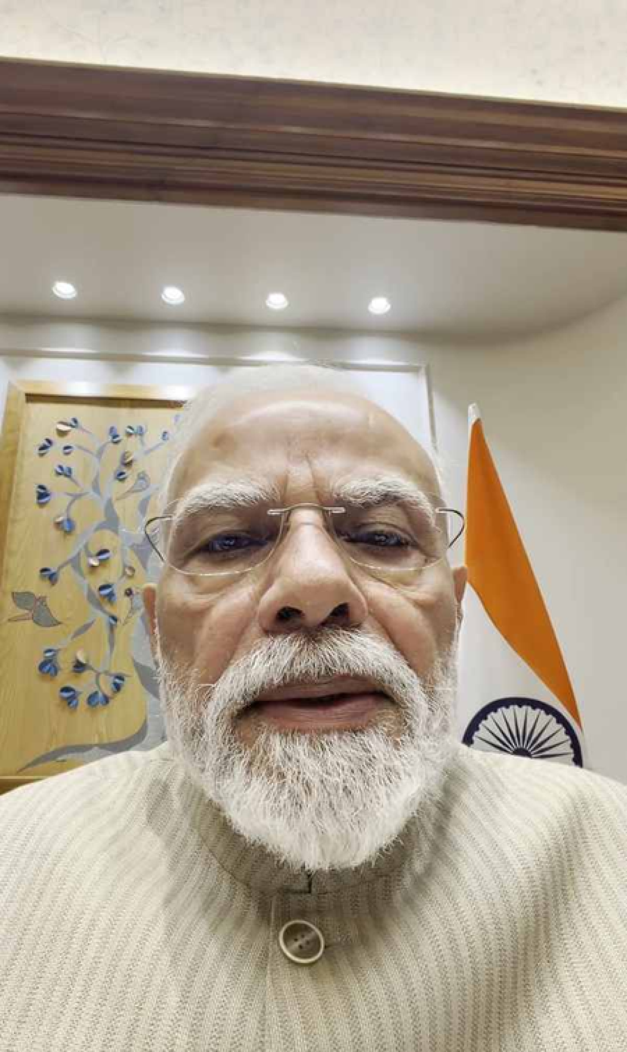 প্রধানমন্ত্রী মোদির ভিডিও বার্তা: পেপার লিকের বিরুদ্ধে কঠোর পদক্ষেপের ঘোষণা