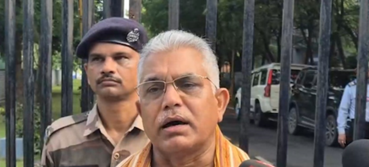 বিজেপি সরকারের সন্ত্রাসবাদ বিরোধী পদক্ষেপের কথা বললেন দিলীপ ঘোষ