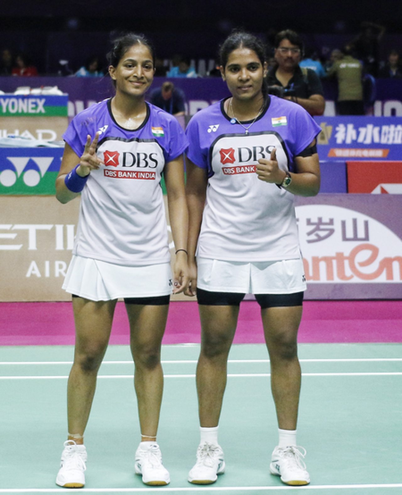 বিডব্লিউএফ বিশ্ব চ্যাম্পিয়নশিপ: ত্রিসা-গায়ত্রী চীনের ৪ নম্বর জুটিকে পরাজিত করে সেমিফাইনালে