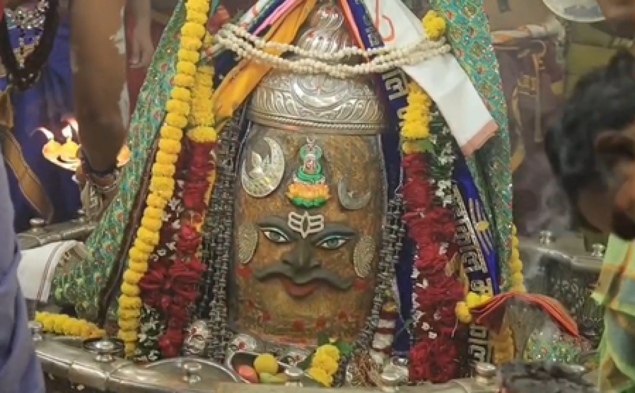 মহাকালেশ্বর মন্দিরে ভাস্ম আরতির মহোৎসব