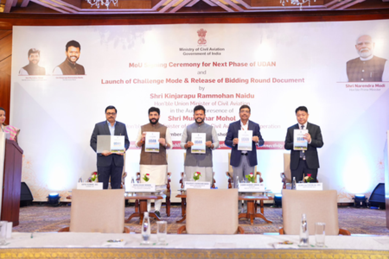 উড়ান পরিকল্পনার পরবর্তী পর্যায়ে ২১ রাজ্য ও কেন্দ্রশাসিত অঞ্চলের সঙ্গে সমঝোতা স্বাক্ষর: নাগরিক বিমান পরিবহন মন্ত্রী