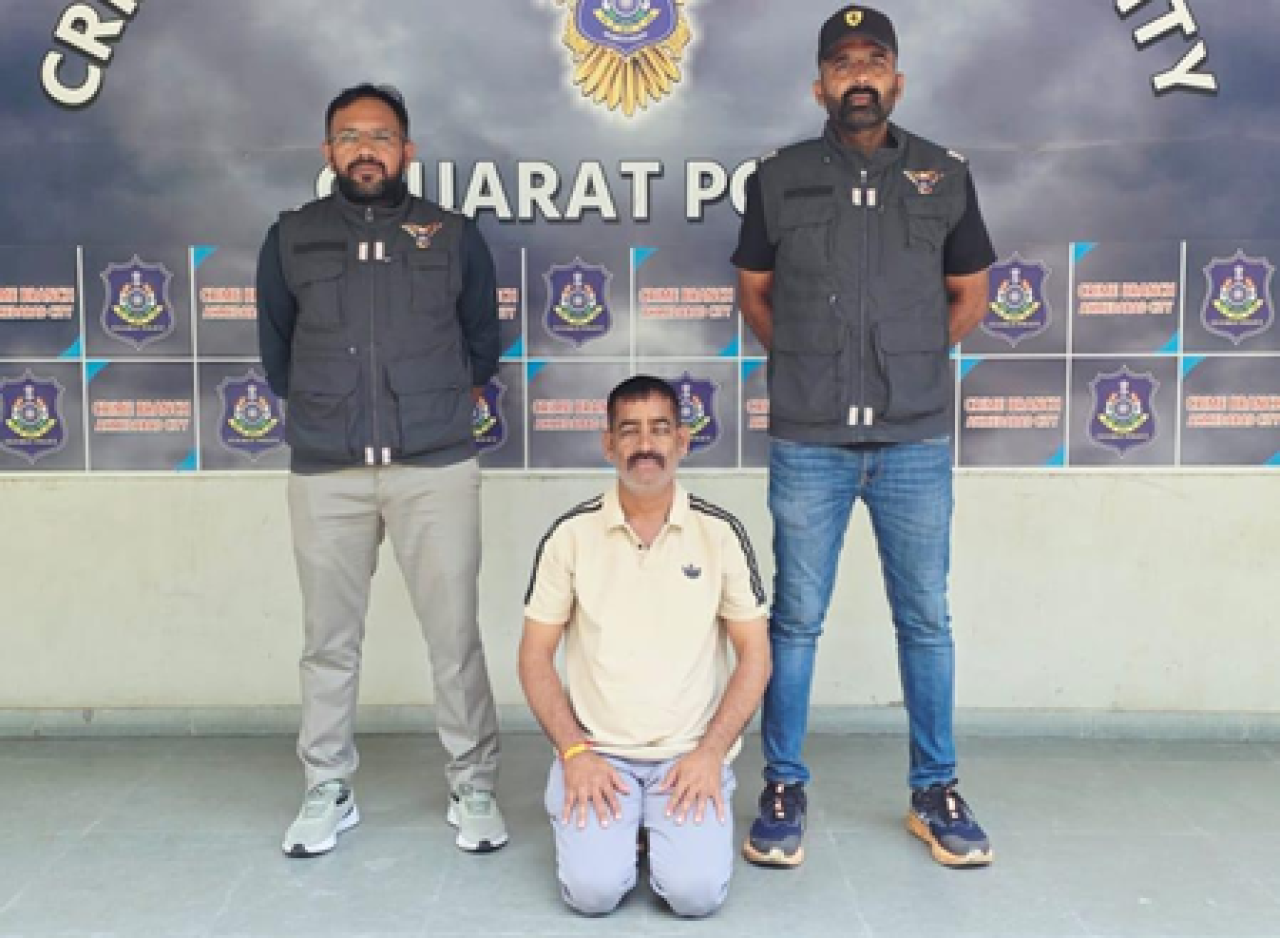 গুজরাট: আহমেদাবাদ ক্রাইম ব্রাঞ্চ রাজস্থানে হত্যা মামলার আসামিকে গ্রেফতার করেছে