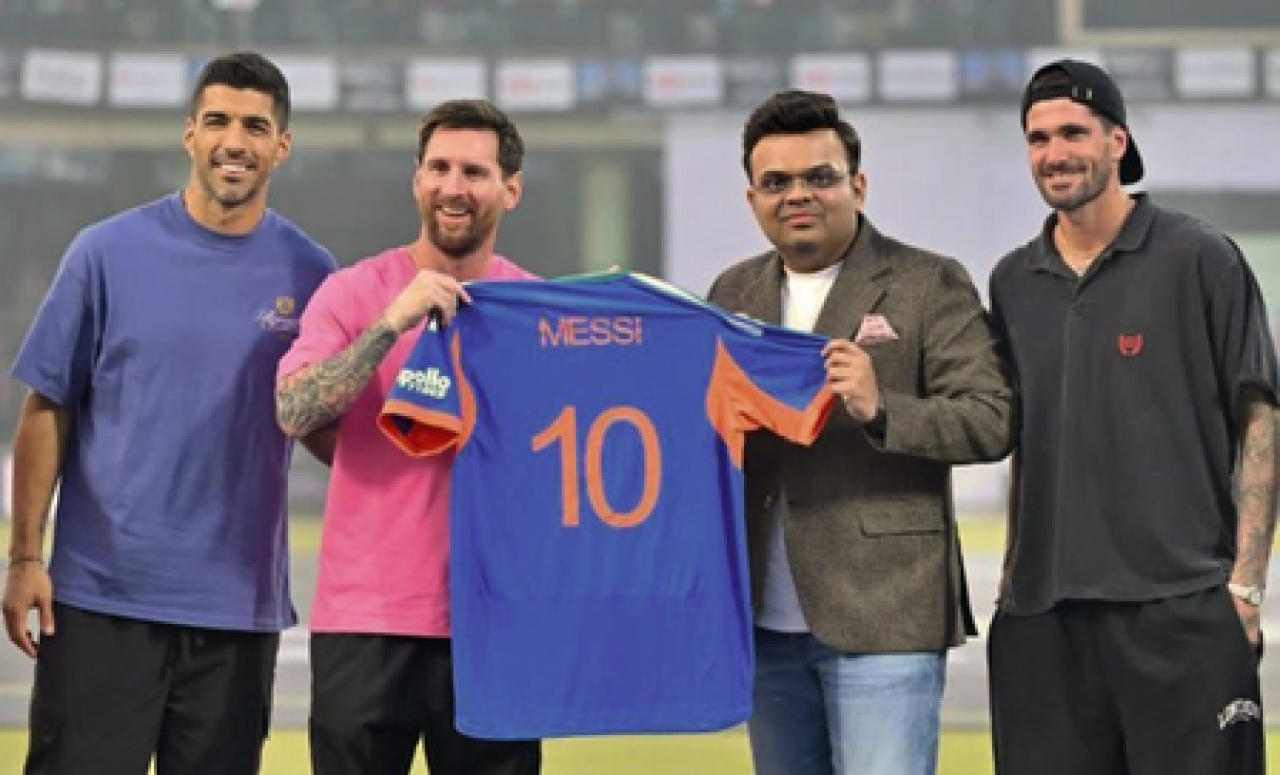 লিওনেল মেসির আন্তর্জাতিক ফুটবল ক্যারিয়ারের জন্য শুভকামনা জানালেন জয় শাহ