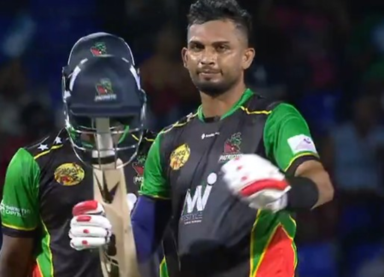 সিপিএল ২০২৬: দাসুন শনাকার ঐতিহাসিক শতক, সেন্ট কিটস ১৩৭ রানে সেন্ট লুসিয়াকে পরাজিত করল