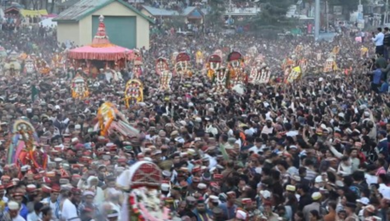 भगवान রঘুনাথের রথযাত্রা ও আন্তর্জাতিক দশহরা উৎসবের সূচনা